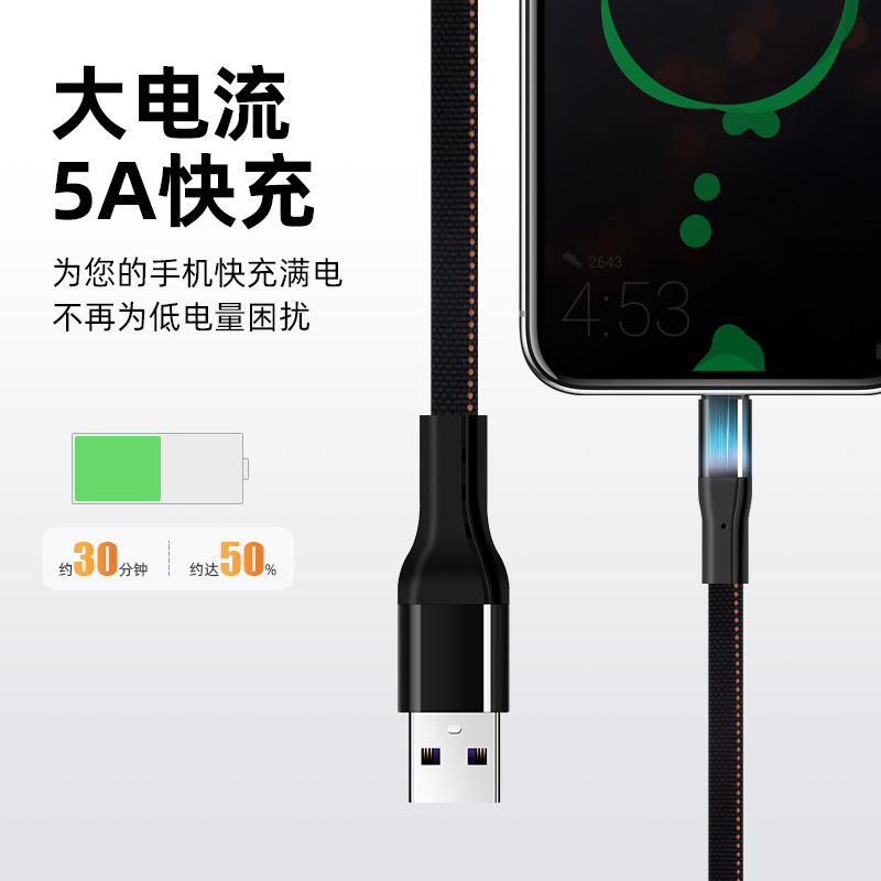 5A braided flat wire